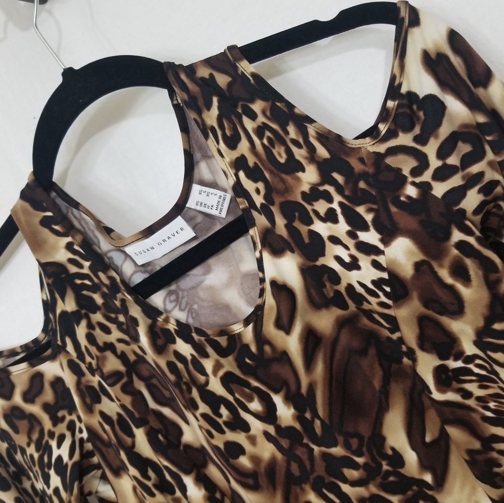 Susan Graver off the shoulder dress - Picture 3 of 7